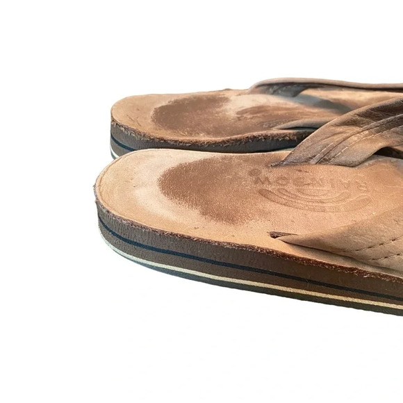 Rainbow Double Layer Arch Support Premier Leather with a 1" Strap - Picture 4 of 11